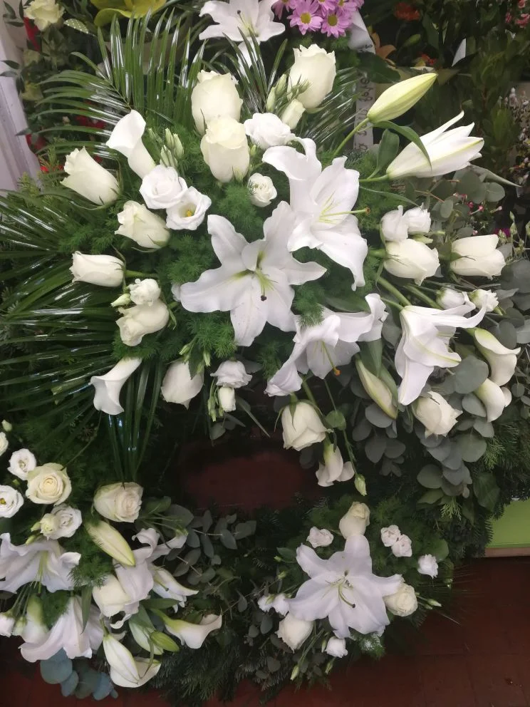 Liliom, kála görög koszorú (G-15)